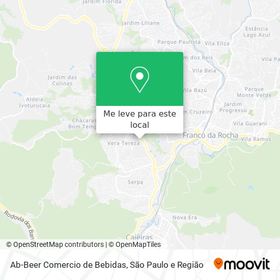 Ab-Beer Comercio de Bebidas mapa