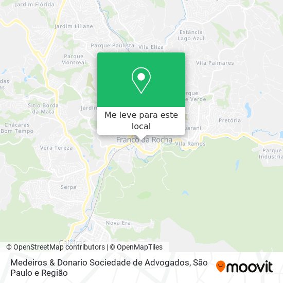 Medeiros & Donario Sociedade de Advogados mapa
