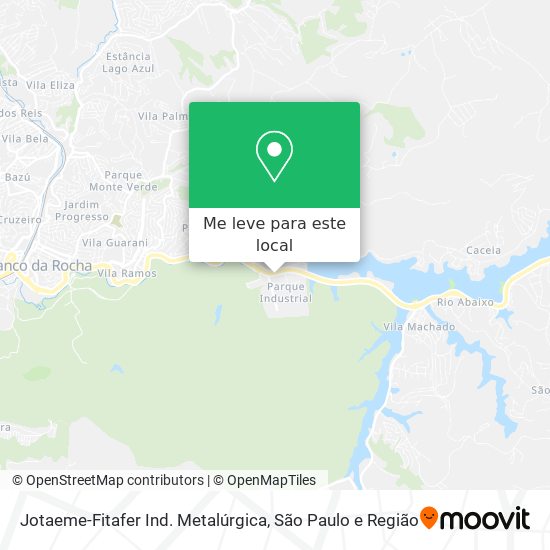 Jotaeme-Fitafer Ind. Metalúrgica mapa