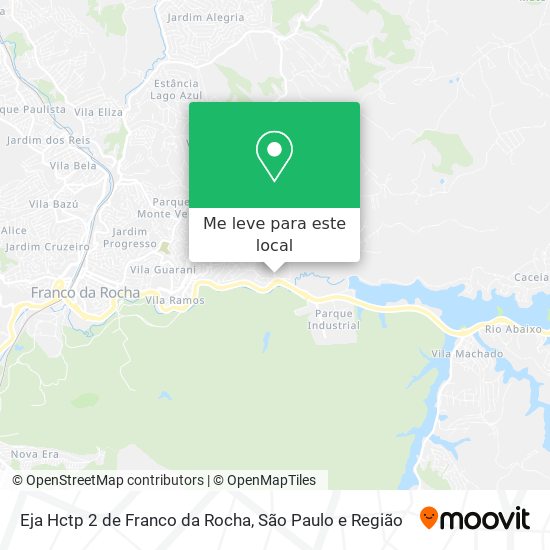 Eja Hctp 2 de Franco da Rocha mapa