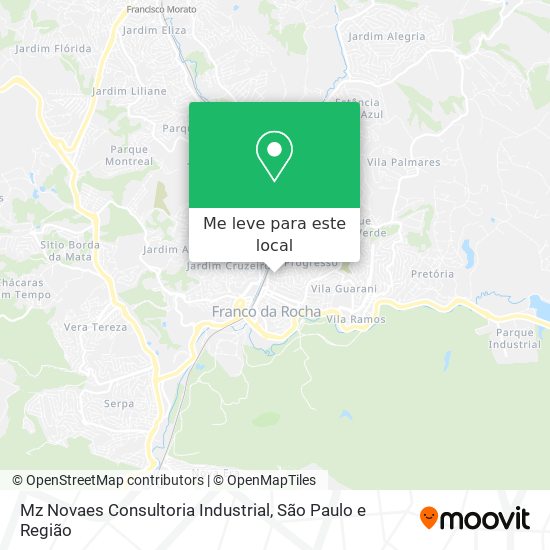 Mz Novaes Consultoria Industrial mapa