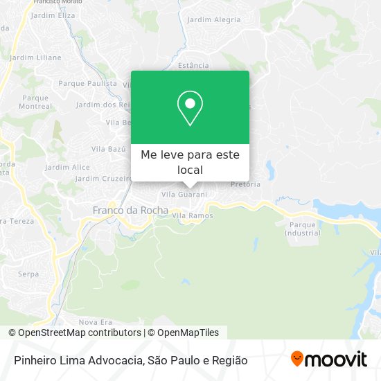 Pinheiro Lima Advocacia mapa