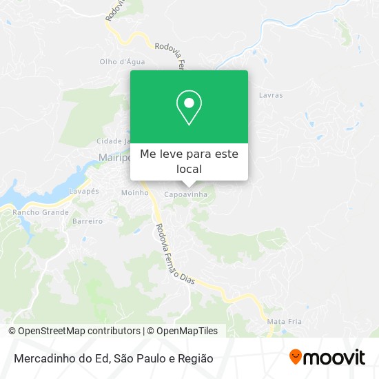 Mercadinho do Ed mapa