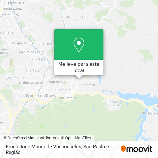 Emeb José Mauro de Vasconcelos mapa