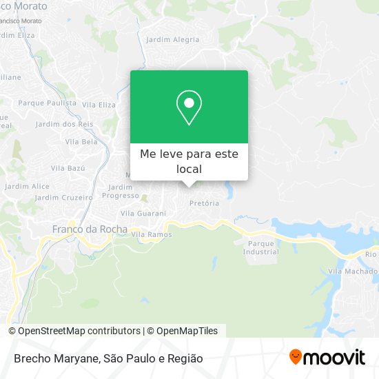 Brecho Maryane mapa
