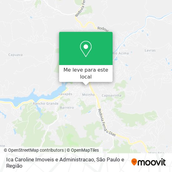 Ica Caroline Imoveis e Administracao mapa