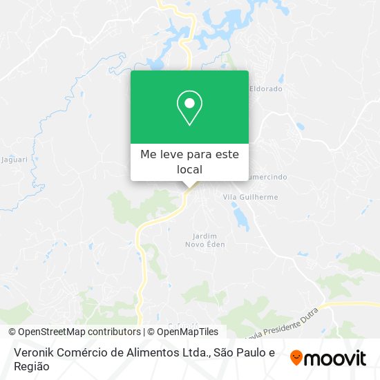 Veronik Comércio de Alimentos Ltda. mapa