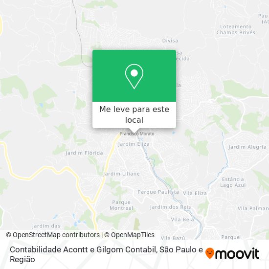 Contabilidade Acontt e Gilgom Contabil mapa