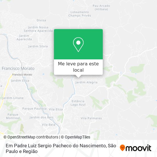 Em Padre Luiz Sergio Pacheco do Nascimento mapa