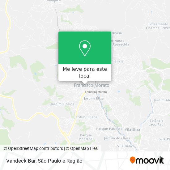 Vandeck Bar mapa