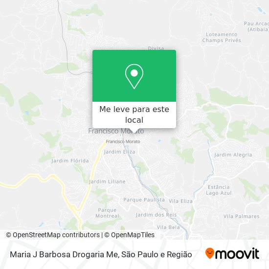 Maria J Barbosa Drogaria Me mapa