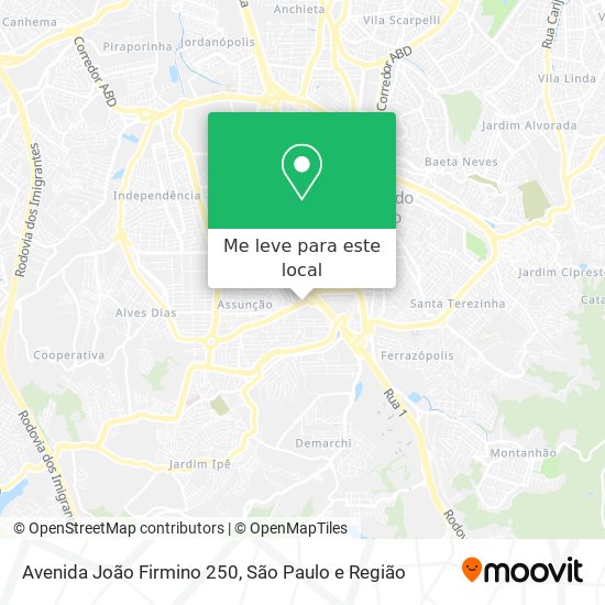Avenida João Firmino 250 mapa