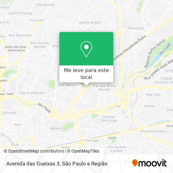 Avenida das Gueixas 3 mapa