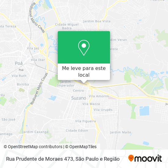 Rua Prudente de Moraes 473 mapa