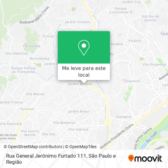 Rua General Jerônimo Furtado 111 mapa