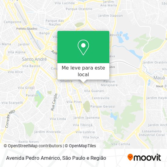 Avenida Pedro Américo mapa