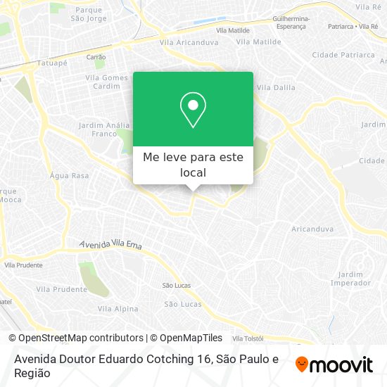 Avenida Doutor Eduardo Cotching 16 mapa