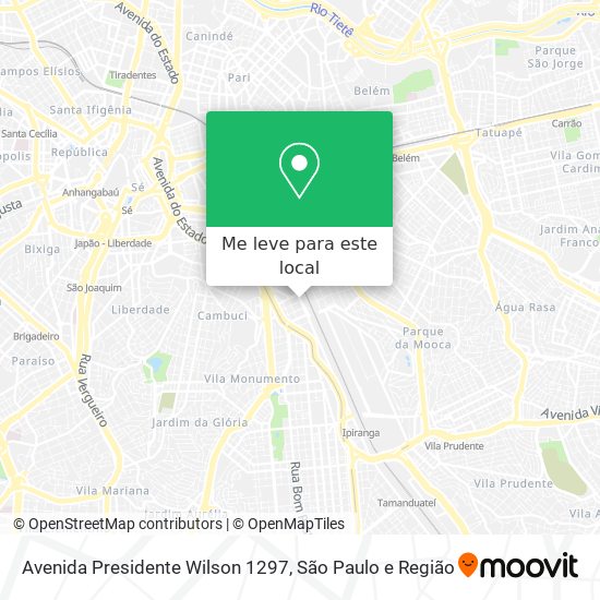 Avenida Presidente Wilson 1297 mapa