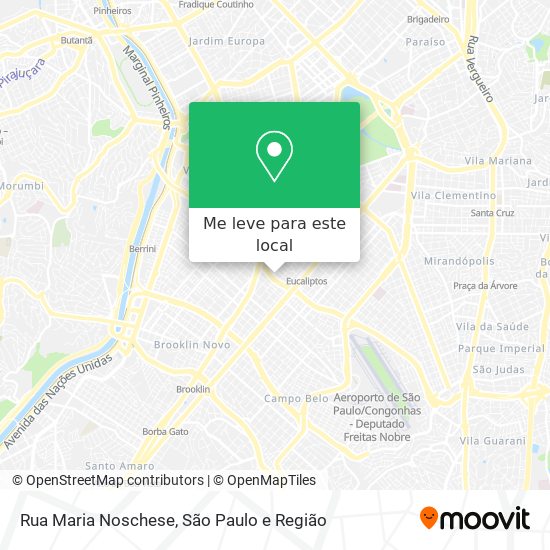 Rua Maria Noschese mapa