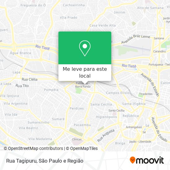 Rua Tagipuru mapa