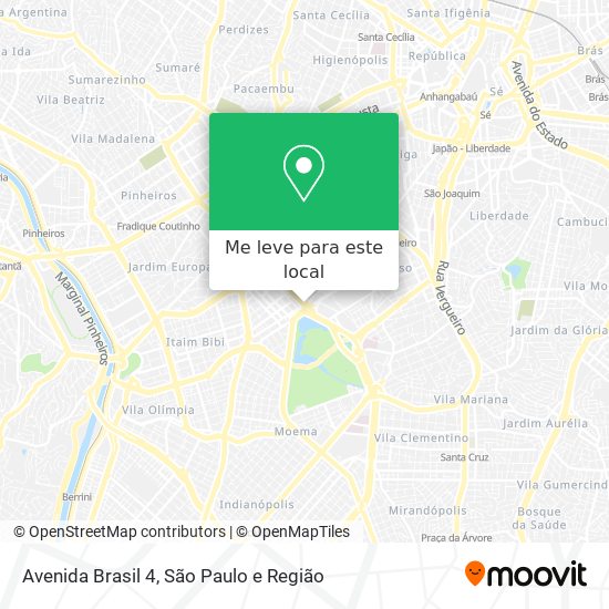 Avenida Brasil 4 mapa
