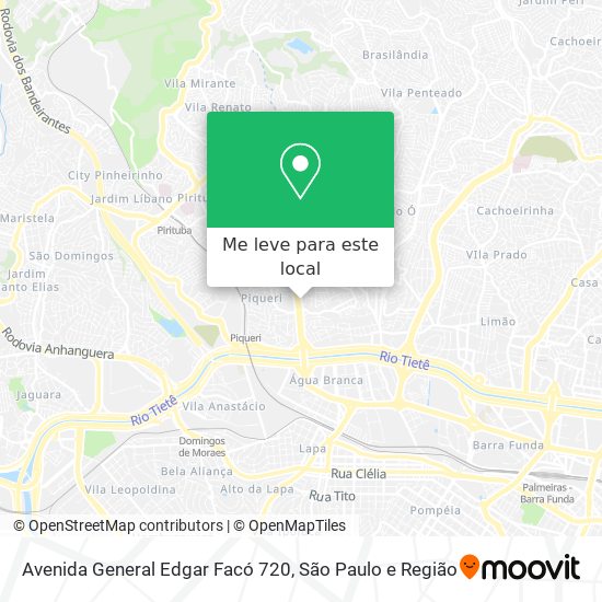 Avenida General Edgar Facó 720 mapa