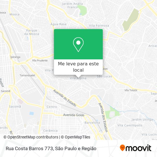 Rua Costa Barros 773 mapa