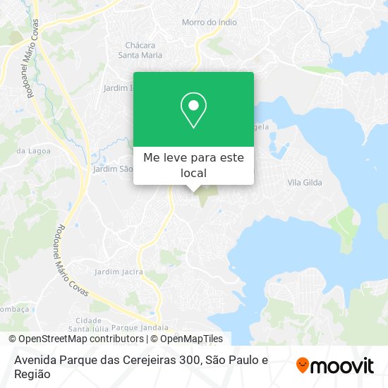 Avenida Parque das Cerejeiras 300 mapa