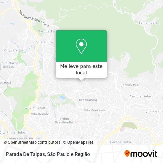 Parada De Taipas mapa