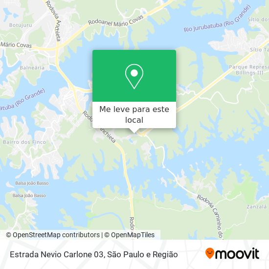 Estrada Nevio Carlone 03 mapa