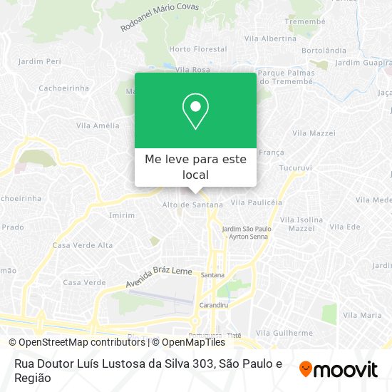 Rua Doutor Luís Lustosa da Silva 303 mapa