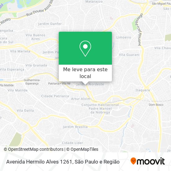 Avenida Hermilo Alves 1261 mapa