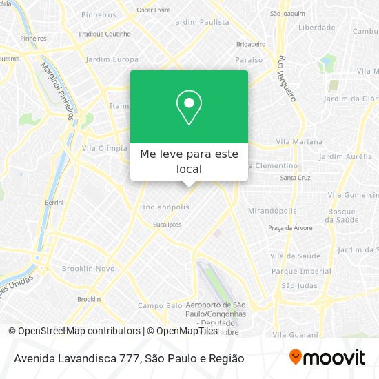 Avenida Lavandisca 777 mapa