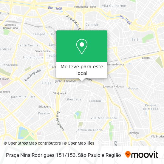 Praça Nina Rodrigues 151/153 mapa
