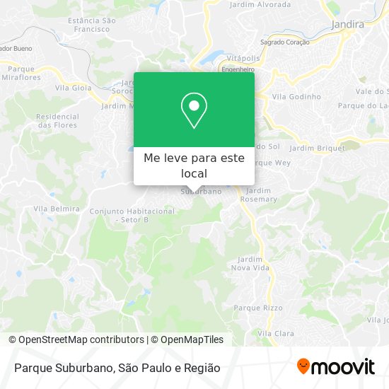 Parque Suburbano mapa