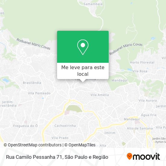 Rua Camilo Pessanha 71 mapa