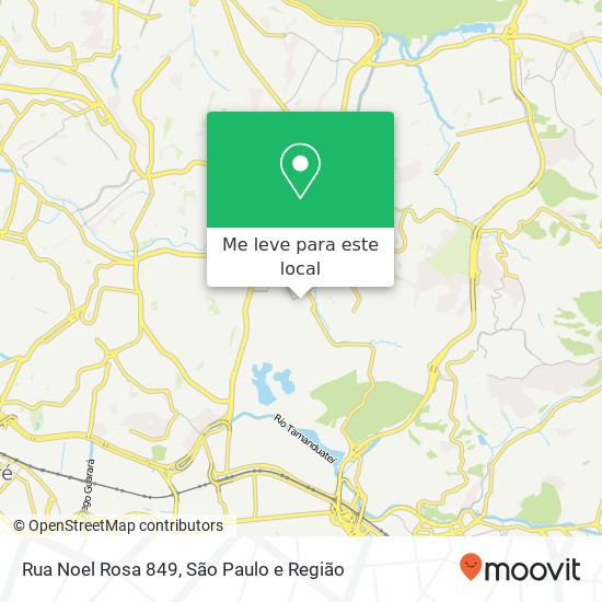 Rua Noel Rosa 849 mapa