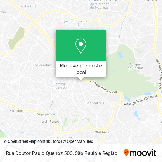 Rua Doutor Paulo Queiroz 503 mapa