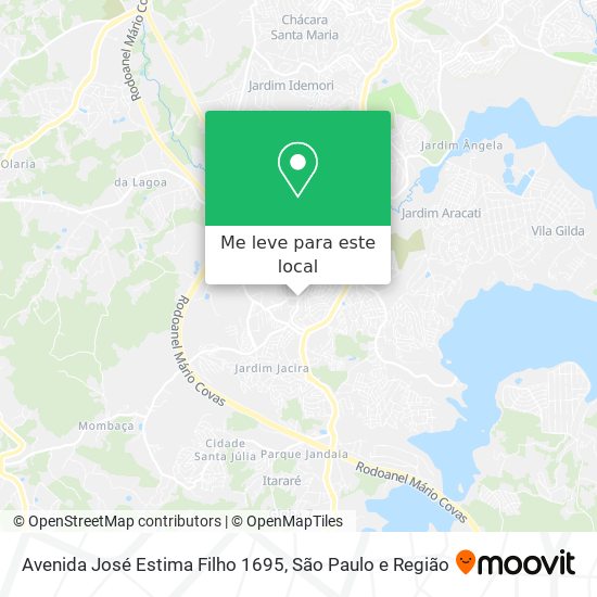 Avenida José Estima Filho 1695 mapa