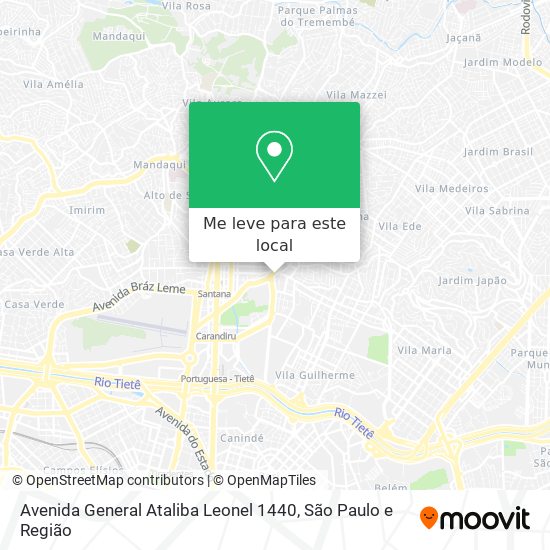 Avenida General Ataliba Leonel 1440 mapa