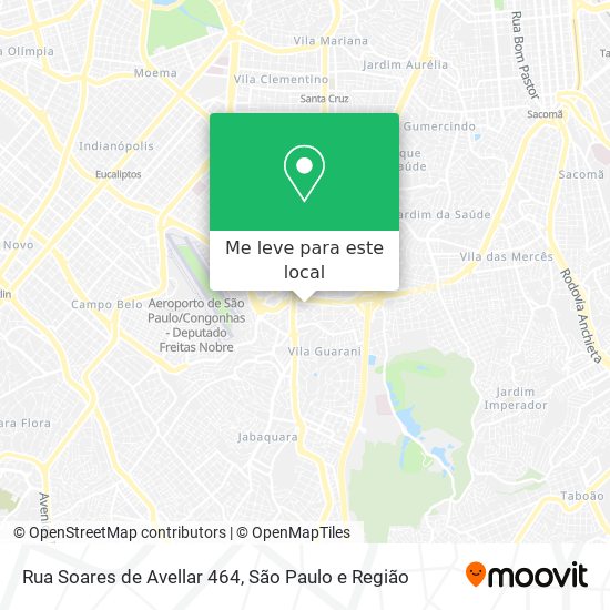 Rua Soares de Avellar 464 mapa