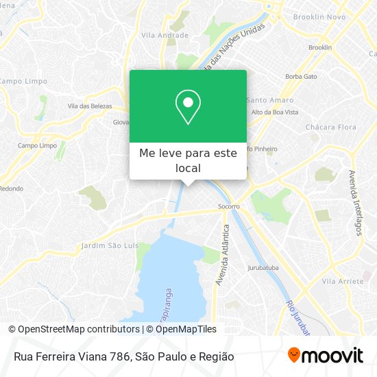 Rua Ferreira Viana 786 mapa