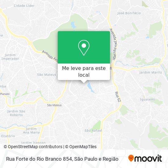 Rua Forte do Rio Branco 854 mapa