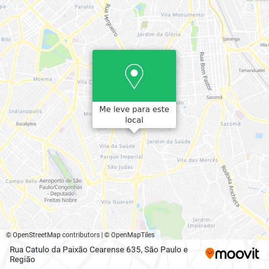 Rua Catulo da Paixão Cearense 635 mapa