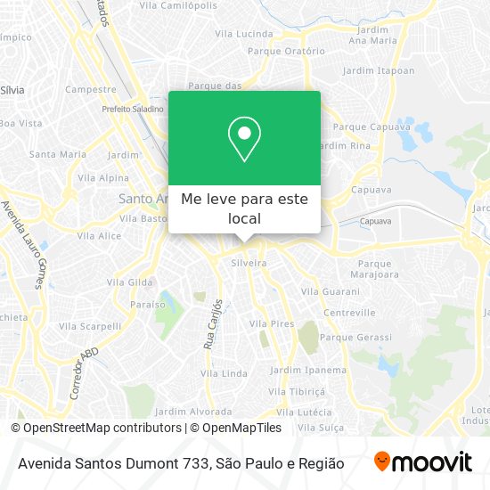 Avenida Santos Dumont 733 mapa