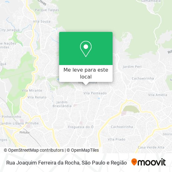 Rua Joaquim Ferreira da Rocha mapa