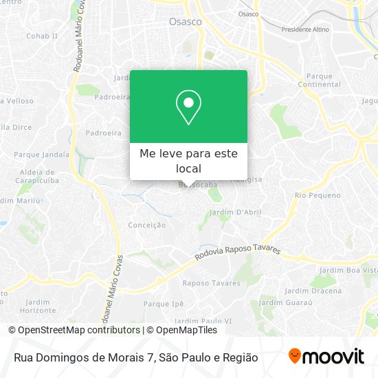 Rua Domingos de Morais 7 mapa