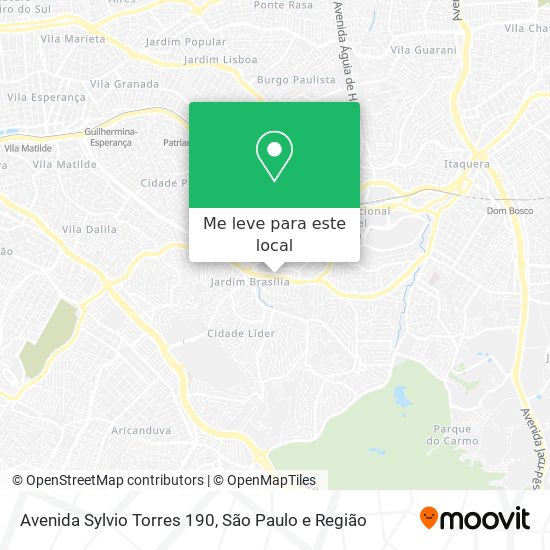 Avenida Sylvio Torres 190 mapa