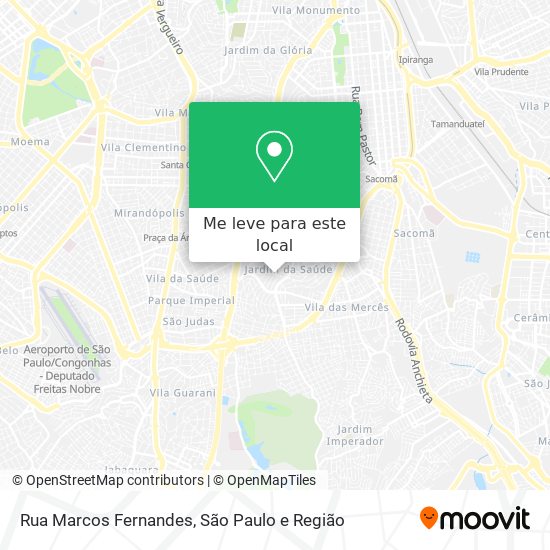 Rua Marcos Fernandes mapa