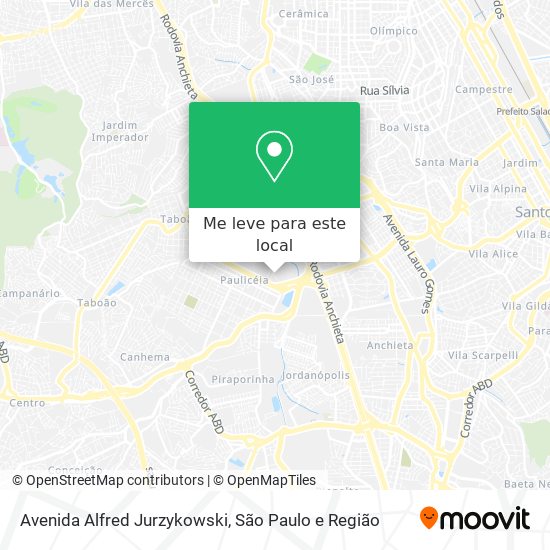 Avenida Alfred Jurzykowski mapa